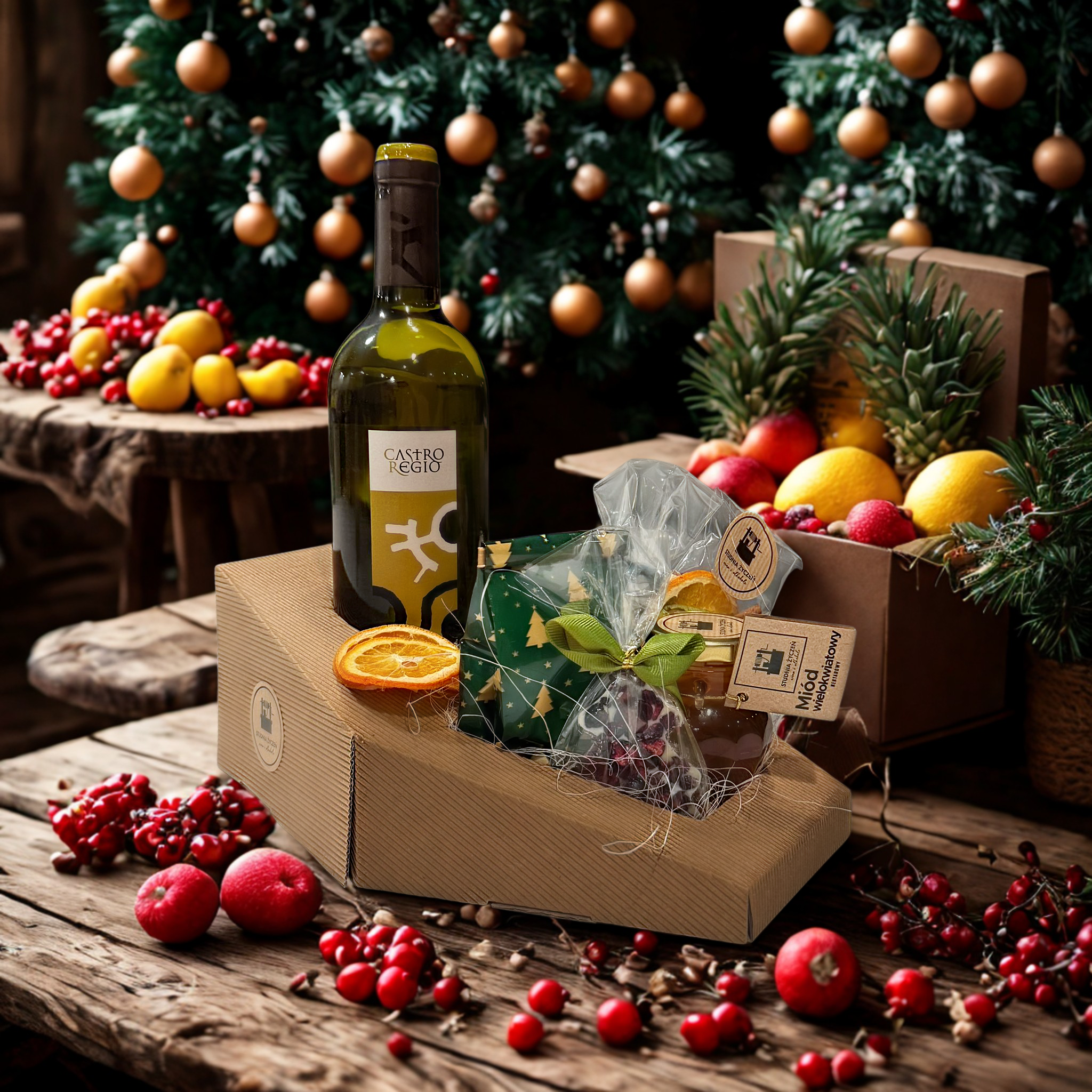 Świąteczna kompozycja #1